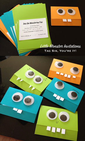 little monster theme first birthday party invitation ideas decorations baby boy