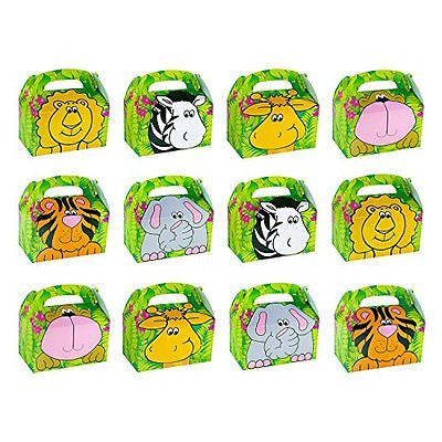 jungle safari birthday party gift box party ideas party favors