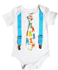 little monster first birthday tie outfit