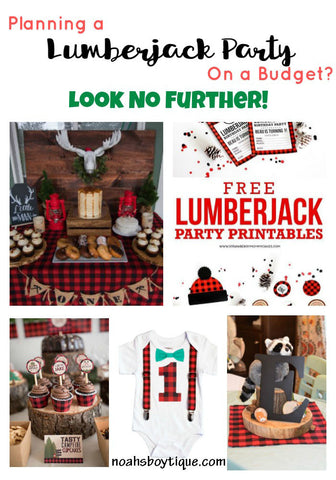 first birthday outfits boy lumberjack theme party supplies and decorations favors