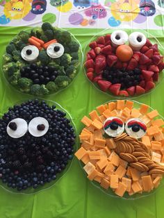 sesame street first birthday party ideas