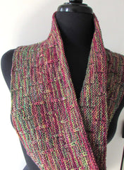Raindrops to Rainbows Cowl Knitting Pattern from Acts of Knittery