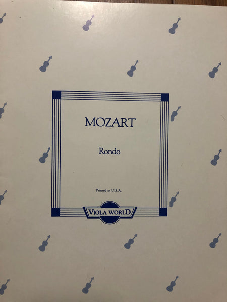Mozart, Rondo