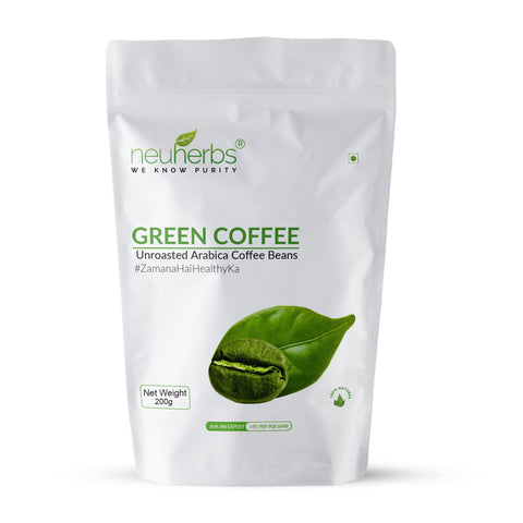 Neuherbs Green Coffee Beans For Weight Loss 200 Gm