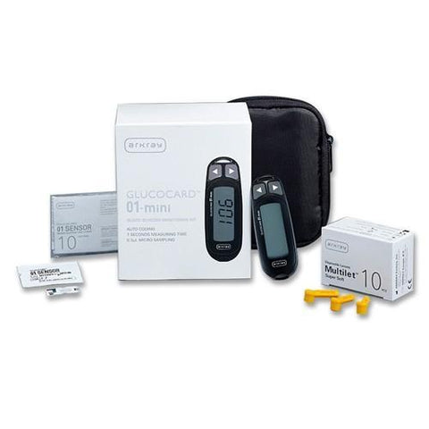 Arkray Gc 01 Mini Kit Combo Glucose Meter 1