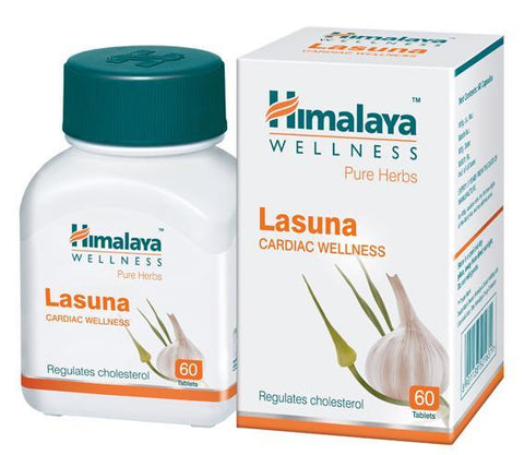 Himalaya Wellness Pure Herbs Lasuna (60 tabs) - Cardiac Wellness
