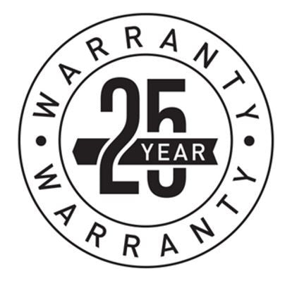 25 Year Warranty