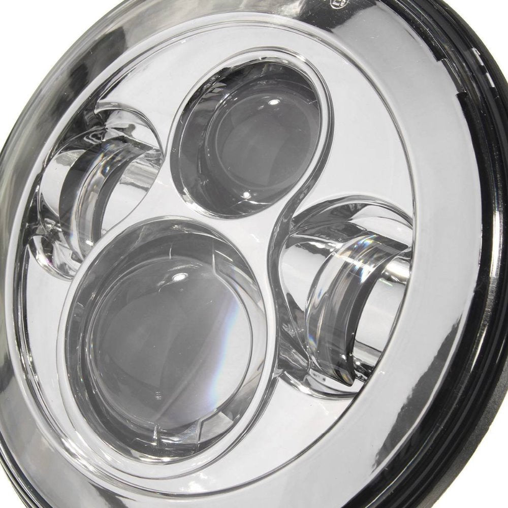 Indian Motorcycle 7" LED Projector Headlight + 4.5" Cree Fog Lights