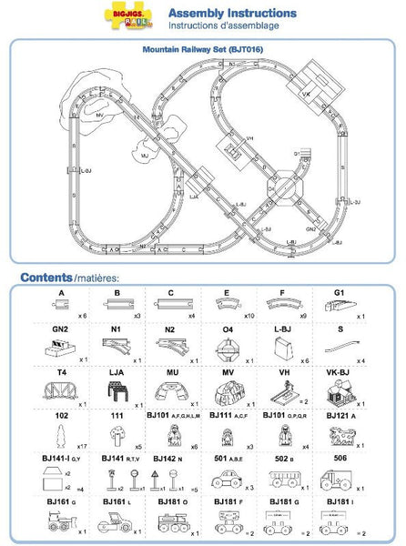 bigjigs mountain railway set