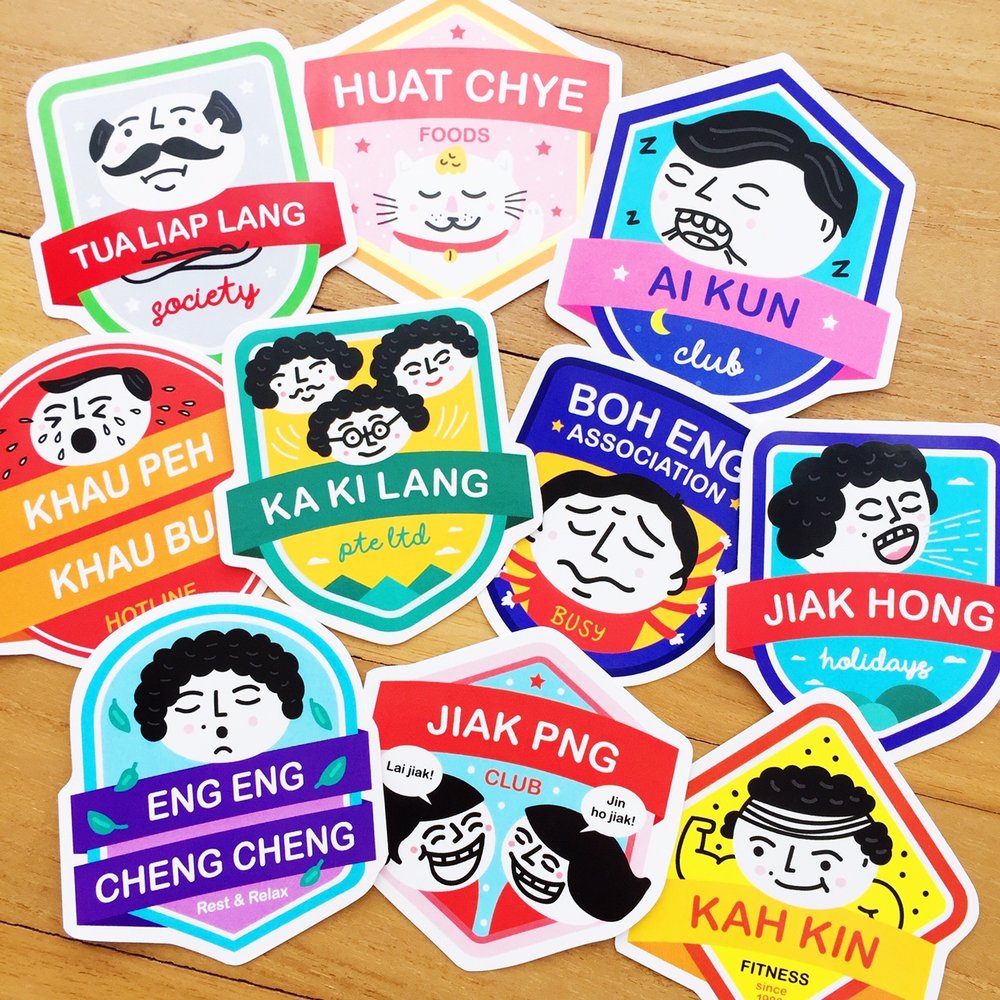 Say What Hokkien Lang Sticker Pack Stickerrific