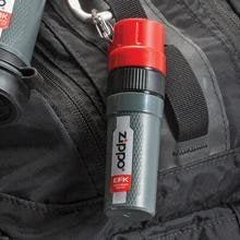 Portable Emergency Fire Kit Attached to a Backpack