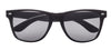Front shot of Zippo Classic Sunglasses OB02 Black/Smoke Grey
