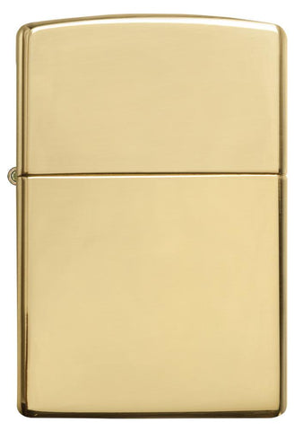 195-001- Solid Gold Windproof Zippo Lighter