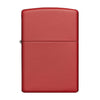 233, Red Matte, Classic Case - Front View