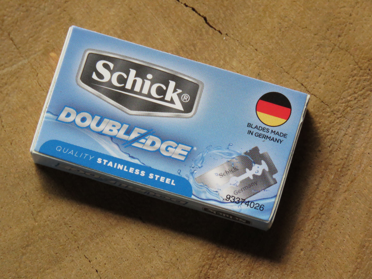 schick double edge razor blades