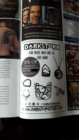 Darkstorm Jewellery - SkinDeep Tattoo Magazine