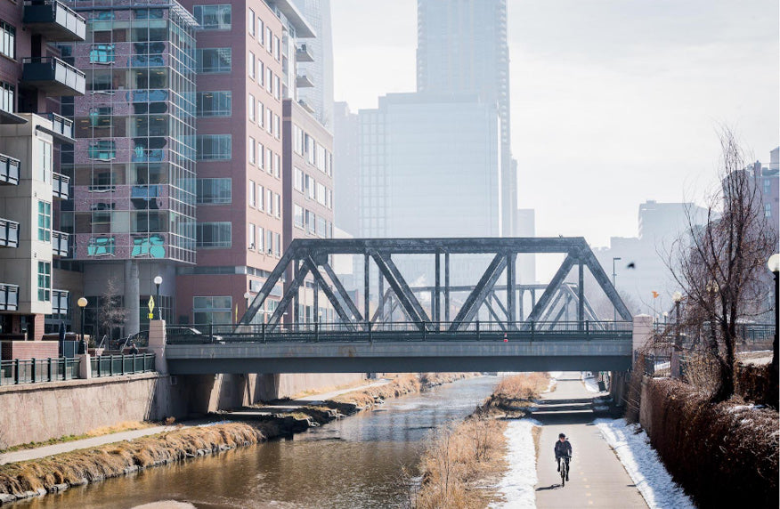 Commuting in Denver, Colorado Cycling