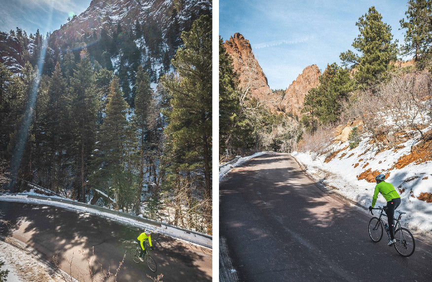 Riding Gold Camp Road, Colorado Cycling