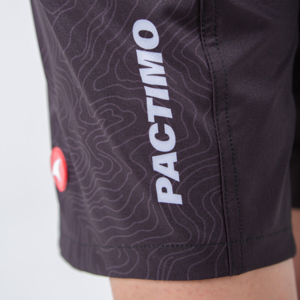 Men's Mountain Bike Shorts Apex Leg Details #color_charcoal