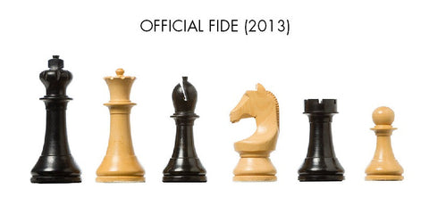 Official FIDE (2013) DGT chess pieces
