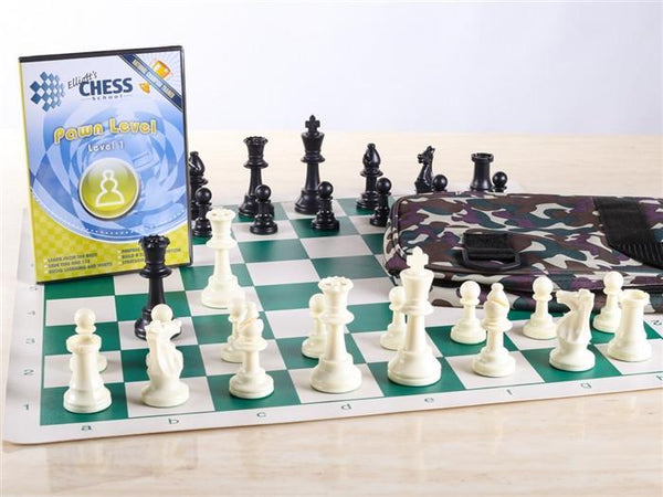 Product Omhoog gaan escaleren Elliott's Chess School #1 PAWN Level (on DVD) – Chess House