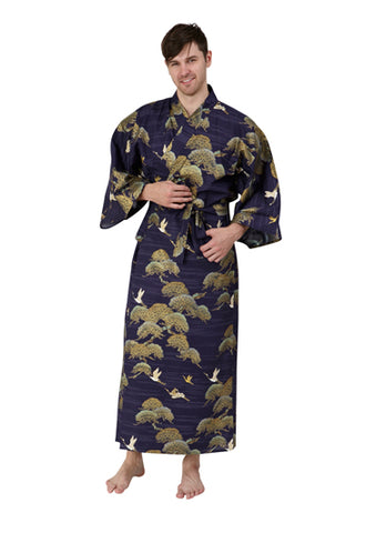 mens kimono robe, japanese kimono robe for men, yukata for men