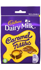Cadbury Caramel Nibbles 95g Bulk