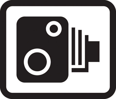 Speed Camera Road Sign