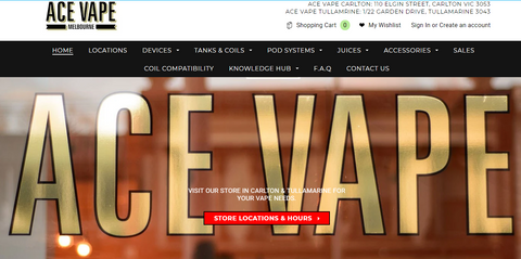 Ace Vape online store