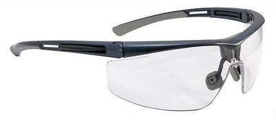 NORTH BY HONEYWELL T5900NBL Safety Glasses, Clear Lens, Half Frame NEW LOW $!