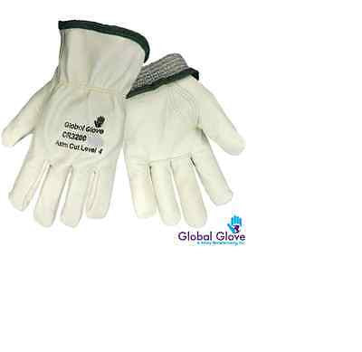 12 PAIRS PREMIUM COW GRAIN DRIVERS GLOVES KEYSTONE THUMB ITEM 3200 M,2XL,3XL NEW