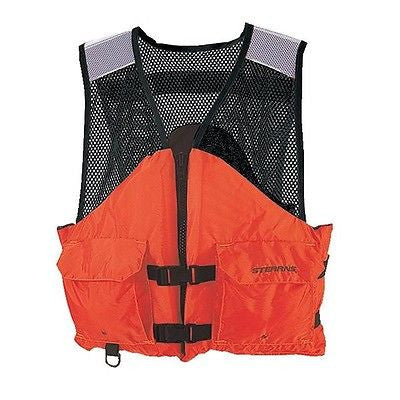 Stearns® Work Zone Gear™ Floatation Water Life Vests I424ORG M,L,XL,XXL,XXXL NEW