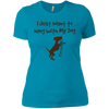 I Just Want To Hang With My Dog Ladies' Tee