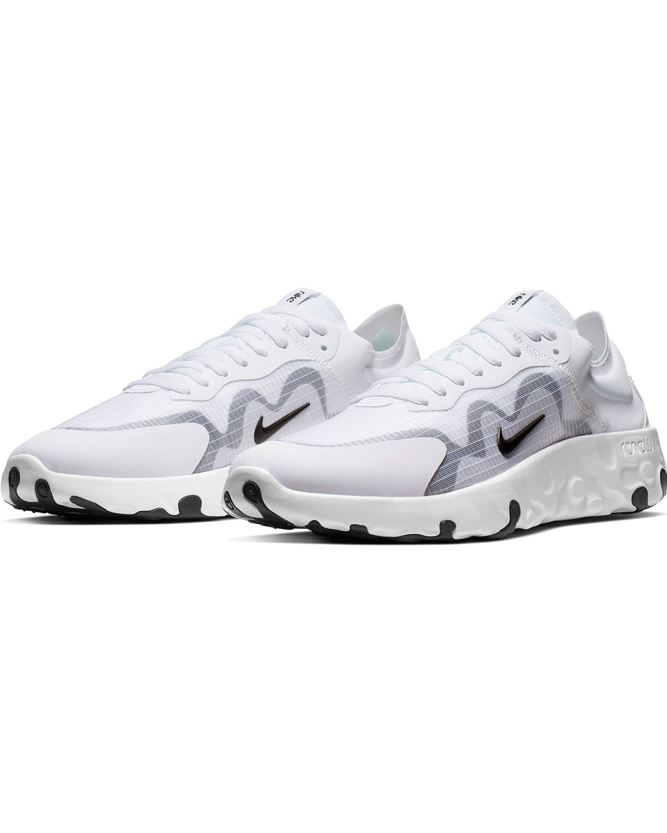 nike renew lucent men's white