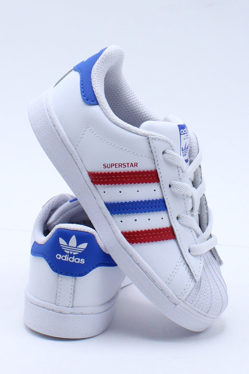 Superstar EL 1 Shoe (Toddler) - Blue 