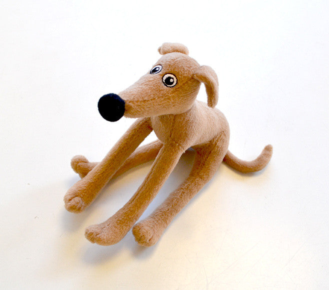 soft toy whippet dog