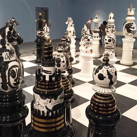 The chess set