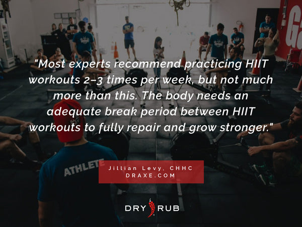 hiit workouts - how often should you do them