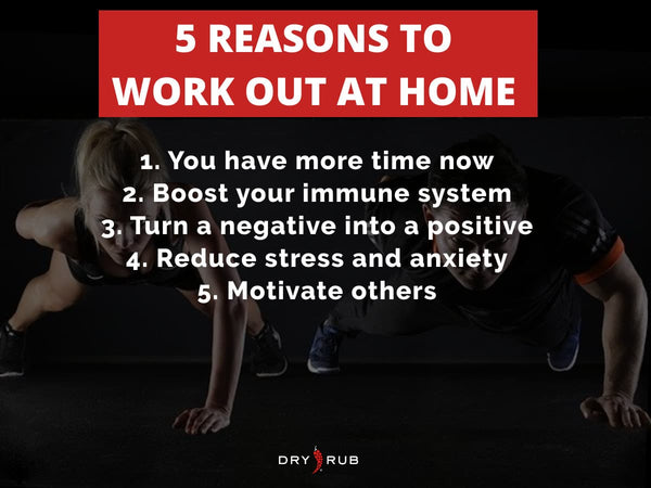 home workout - reasons to work out at home