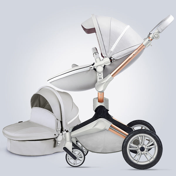 hot mom pushchair 2018 3 in 1 travel system with 360 rotation function grey