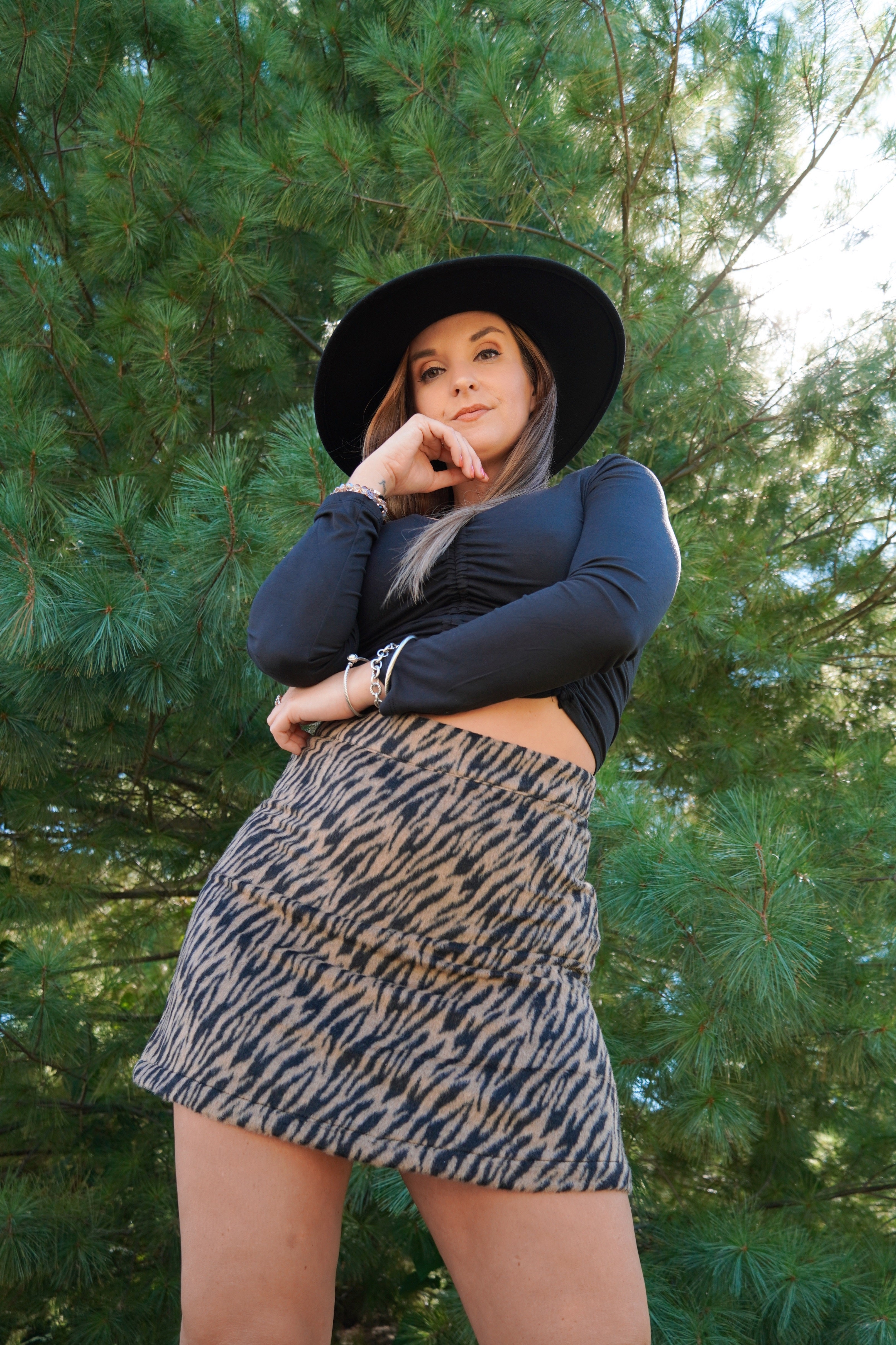Personal Best Tiger Mini Skirt