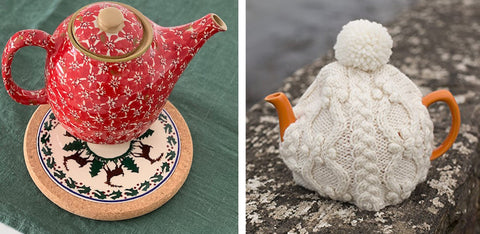 Teapot Reindeer Nicholas Mosse Pottery