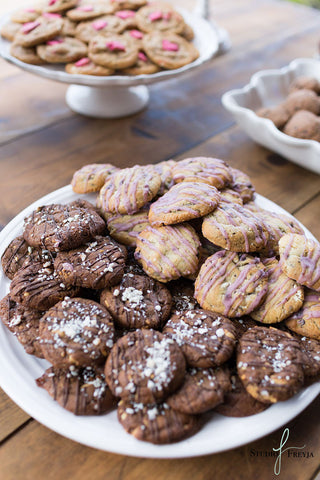 Display of cravory cookies from event