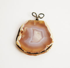 Banded Agate Pendant