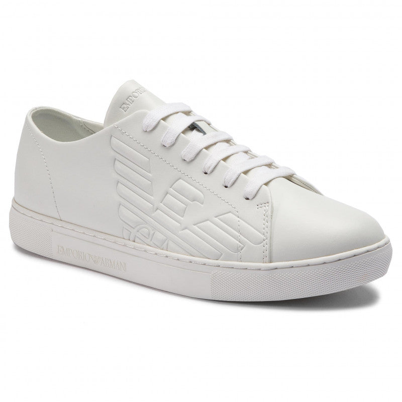 emporio armani white sneakers