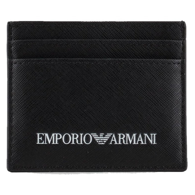 emporio armani leather wallet