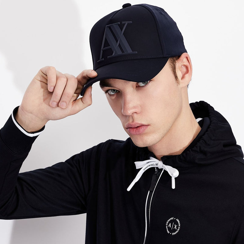 armani navy cap