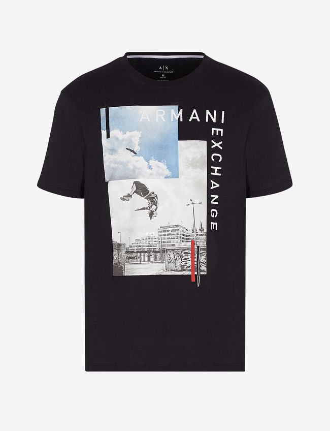 armani exchange graphic tee