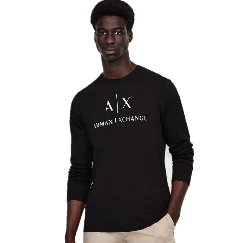 armani exchange men's long sleeve t shirt