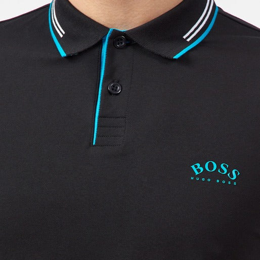 hugo boss paul curved polo